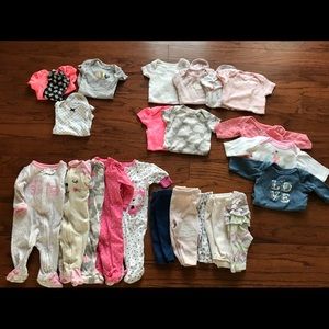 Baby girl clothes 0-3